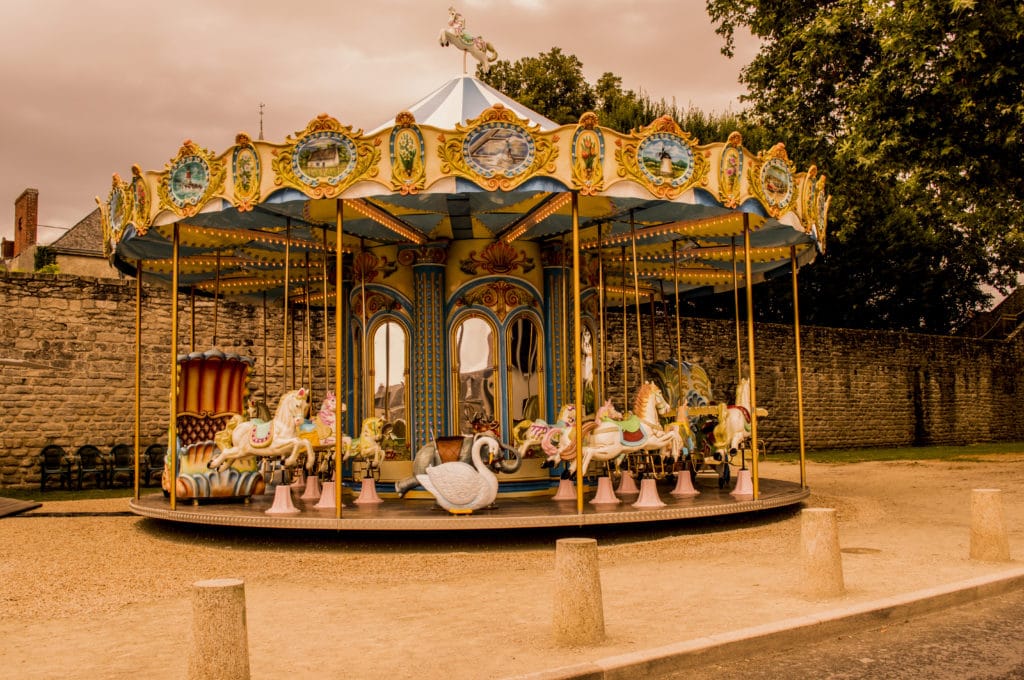 Picture of a carousel